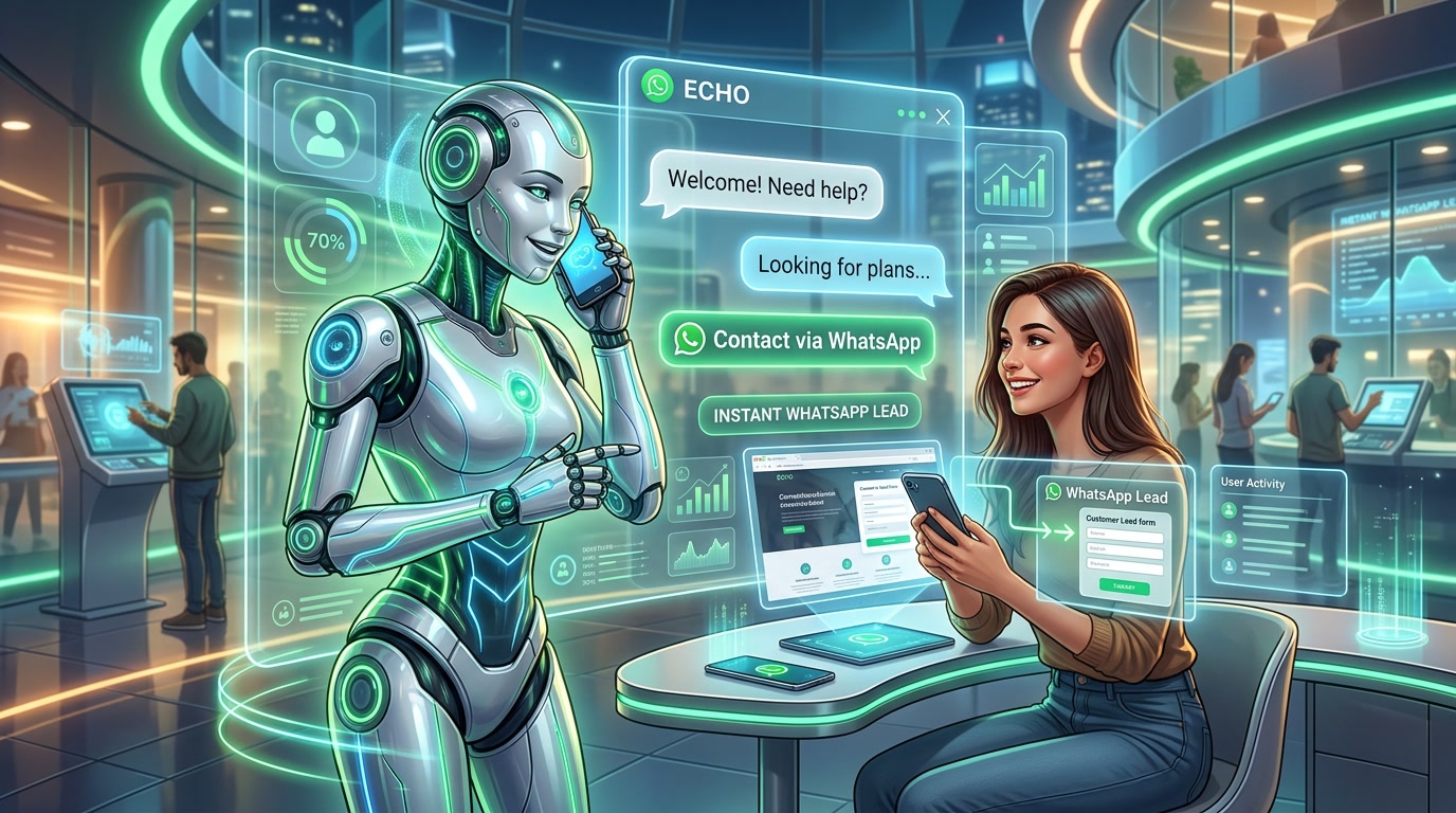 Transforming Website Leads with AI Chatbots & WhatsApp Integration