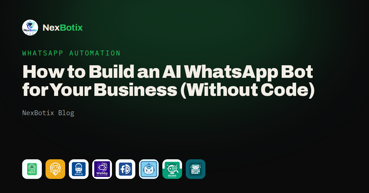 A WhatsApp chat answered automatically by an AI assistant